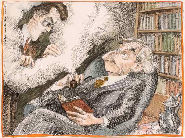 bertrandrussellenludwigwittgensteindoorEdwardSorel